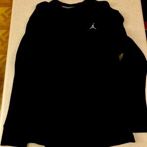 Jordan Black Thermal Long Sleeve Shirt